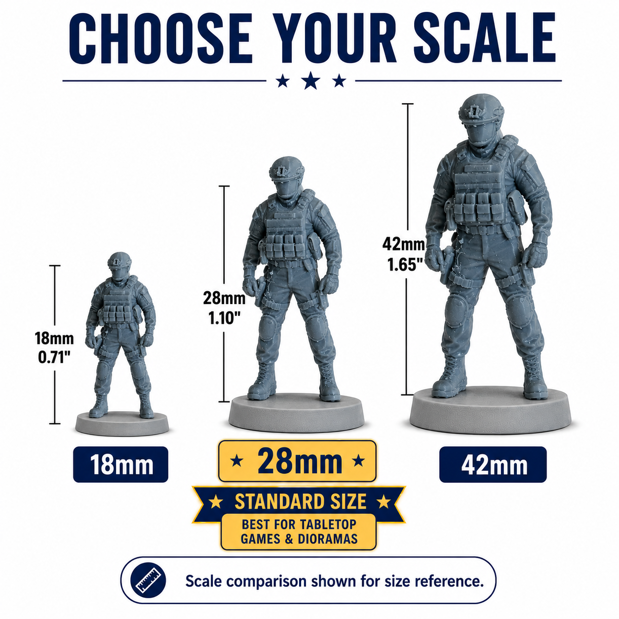 SWAT Figures — 28mm